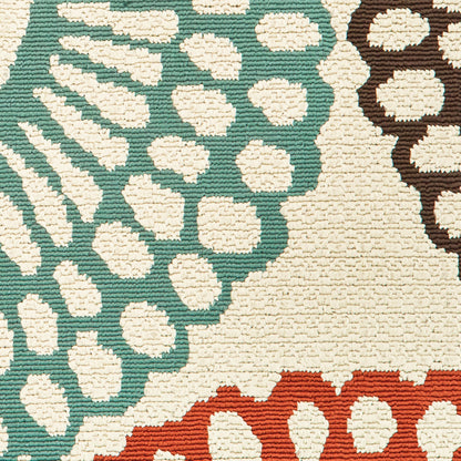 Tapis d'intérieur et d'extérieur multicolore Vista Home Malta Medallions