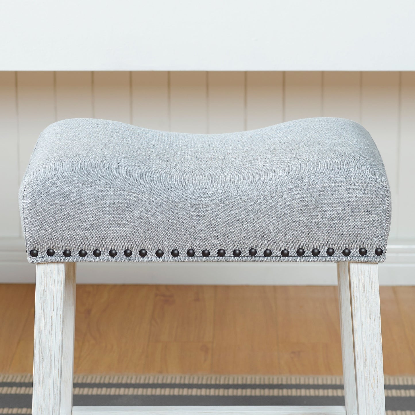 Tabourets de bar sans dossier Barish de Gray Barn (lot de 2)