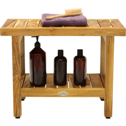 Le banc de douche en teck original pour spa