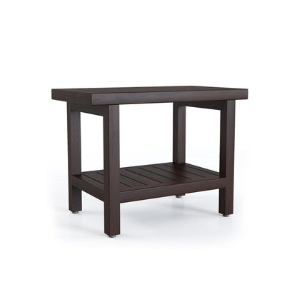 Le banc de douche en teck original pour spa