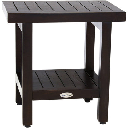 Le banc de douche en teck original pour spa