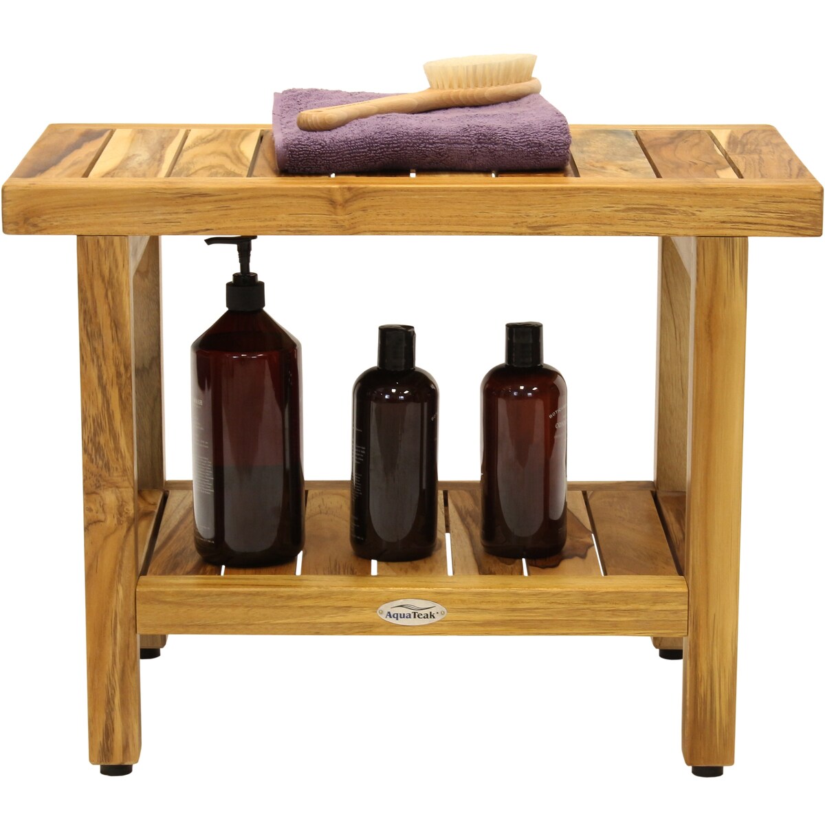 Le banc de douche en teck original pour spa