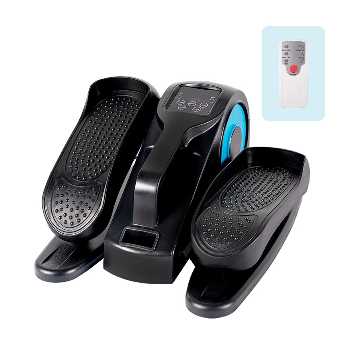 Vélo elliptique sous le bureau, avec télécommande, pédalier assis pour seniors, adultes et adolescents