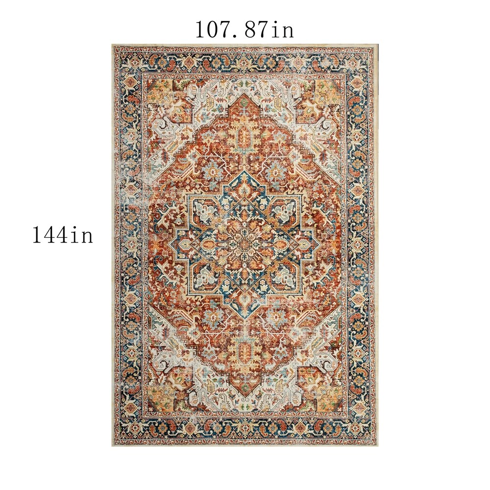 Tapis abstrait moderne vintage