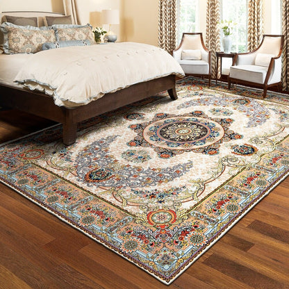 Tapis abstrait moderne vintage