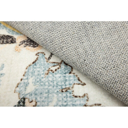 Tapis abstrait moderne vintage