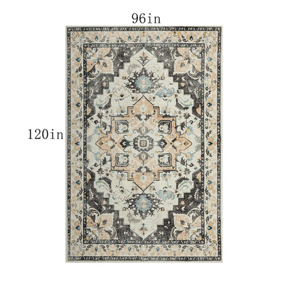 Tapis abstrait moderne vintage