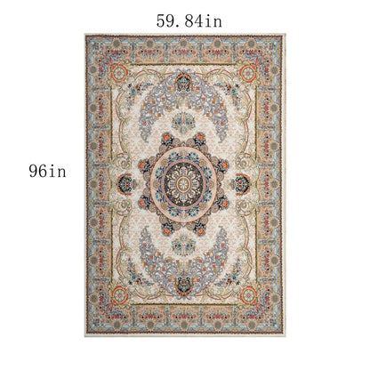 Tapis abstrait moderne vintage