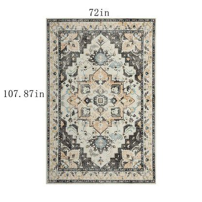 Tapis abstrait moderne vintage