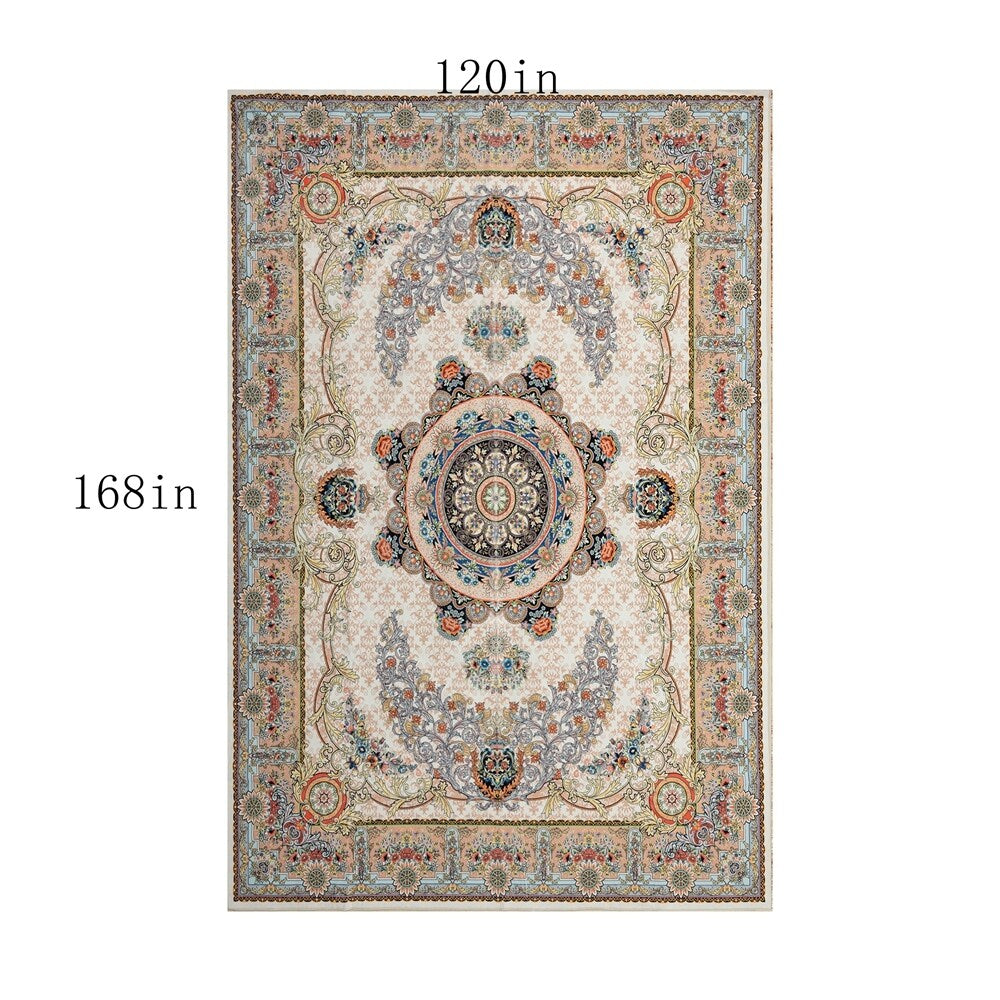 Tapis abstrait moderne vintage