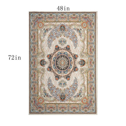 Tapis abstrait moderne vintage