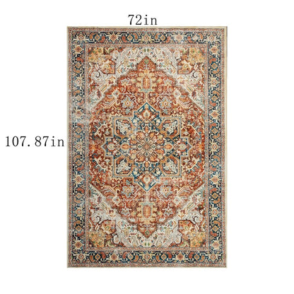 Tapis abstrait moderne vintage