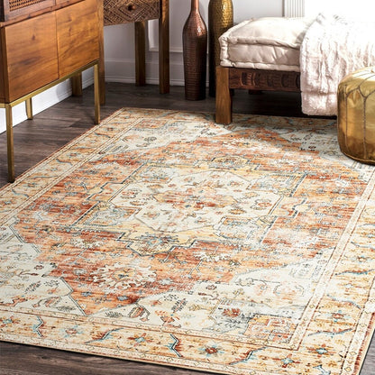 Tapis abstrait moderne vintage