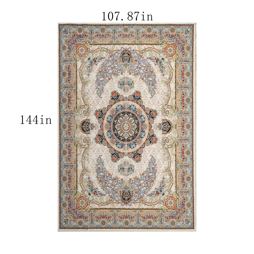 Tapis abstrait moderne vintage