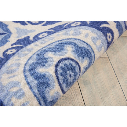 Tapis médaillon bohème d'intérieur et d'extérieur Waverly Sun N' Shade