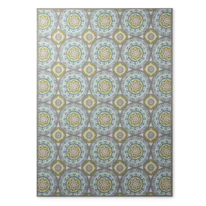 Tapis médaillon bohème d'intérieur et d'extérieur Waverly Sun N' Shade