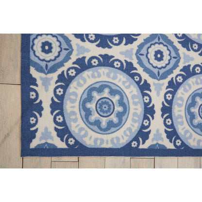 Tapis médaillon bohème d'intérieur et d'extérieur Waverly Sun N' Shade