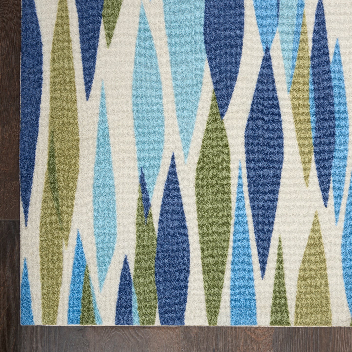 Tapis d'intérieur et d'extérieur moderne et abstrait Waverly Sun N' Shade