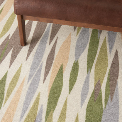 Tapis d'intérieur et d'extérieur moderne et abstrait Waverly Sun N' Shade