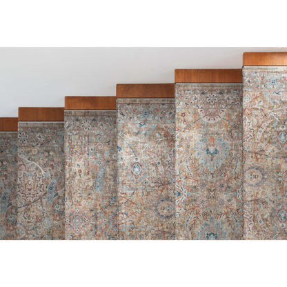 Tapis tissé à plat vintage Emilia Asha Well Woven