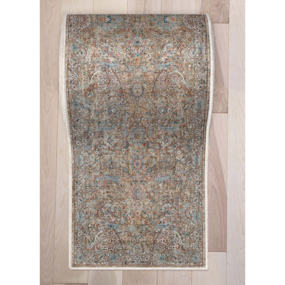 Tapis tissé à plat vintage Emilia Asha Well Woven