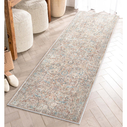 Tapis tissé à plat vintage Emilia Asha Well Woven