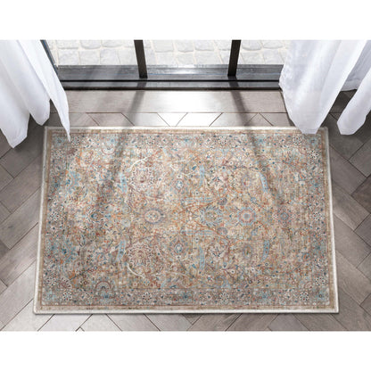 Tapis tissé à plat vintage Emilia Asha Well Woven