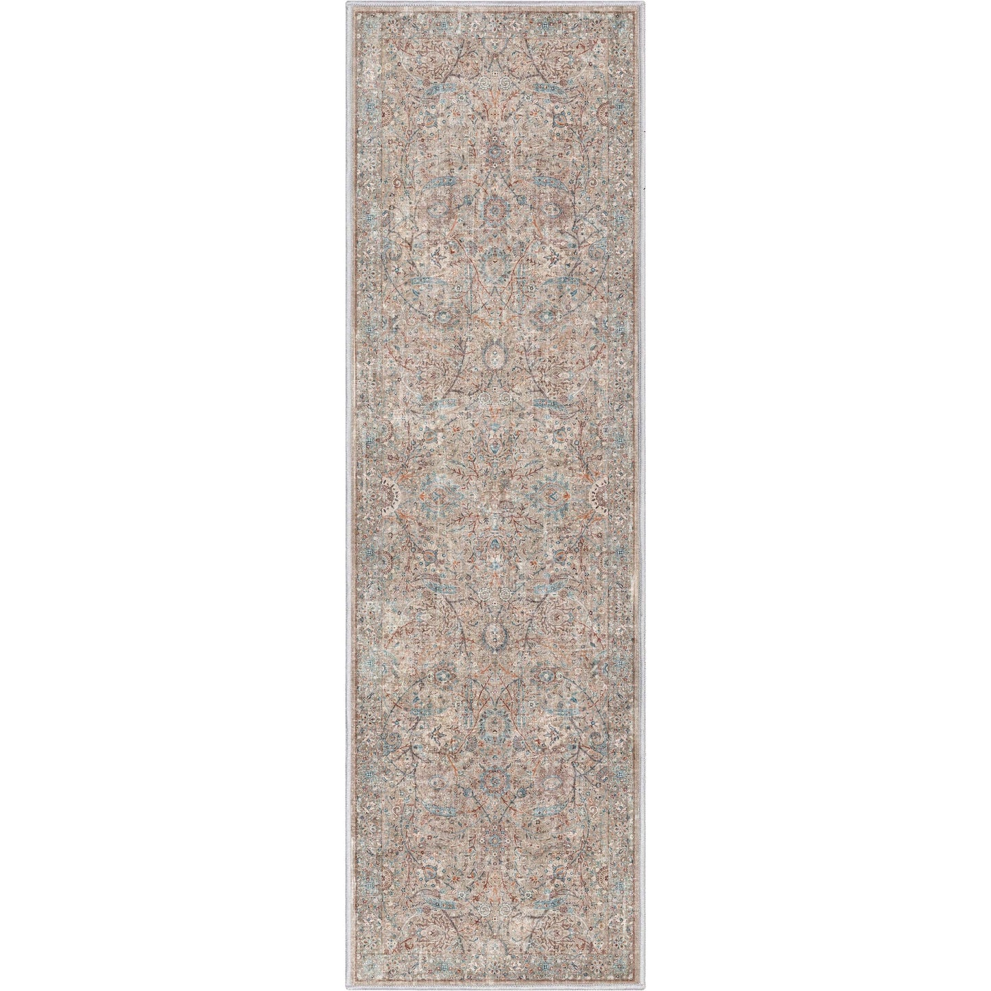 Tapis tissé à plat vintage Emilia Asha Well Woven