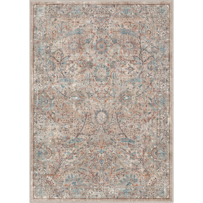 Tapis tissé à plat vintage Emilia Asha Well Woven