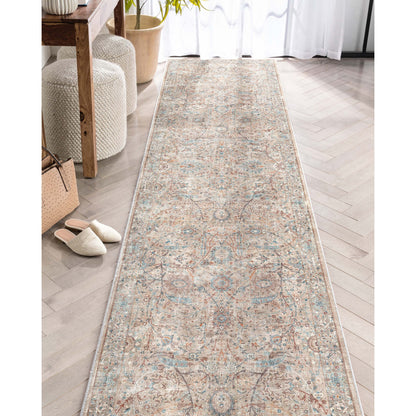 Tapis tissé à plat vintage Emilia Asha Well Woven