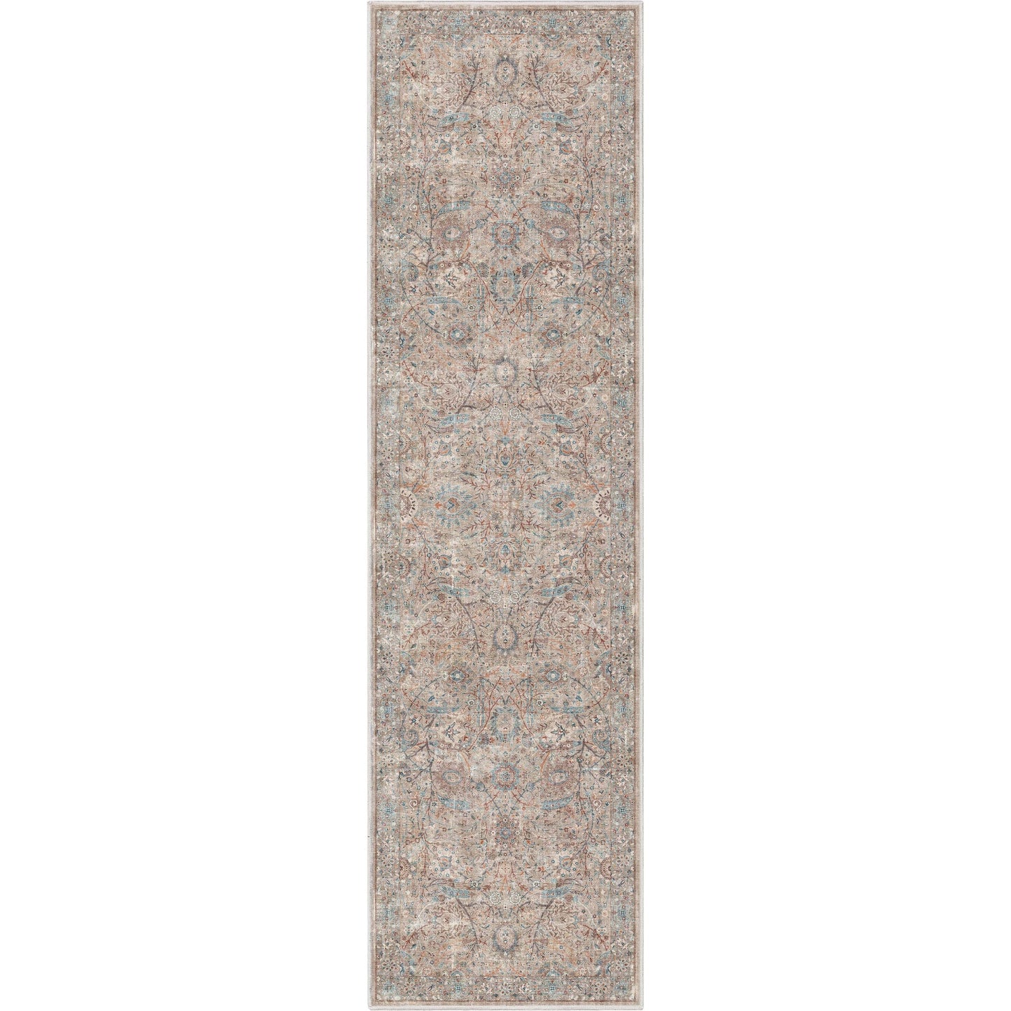 Tapis tissé à plat vintage Emilia Asha Well Woven