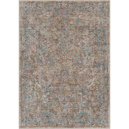 Tapis tissé à plat vintage Emilia Asha Well Woven