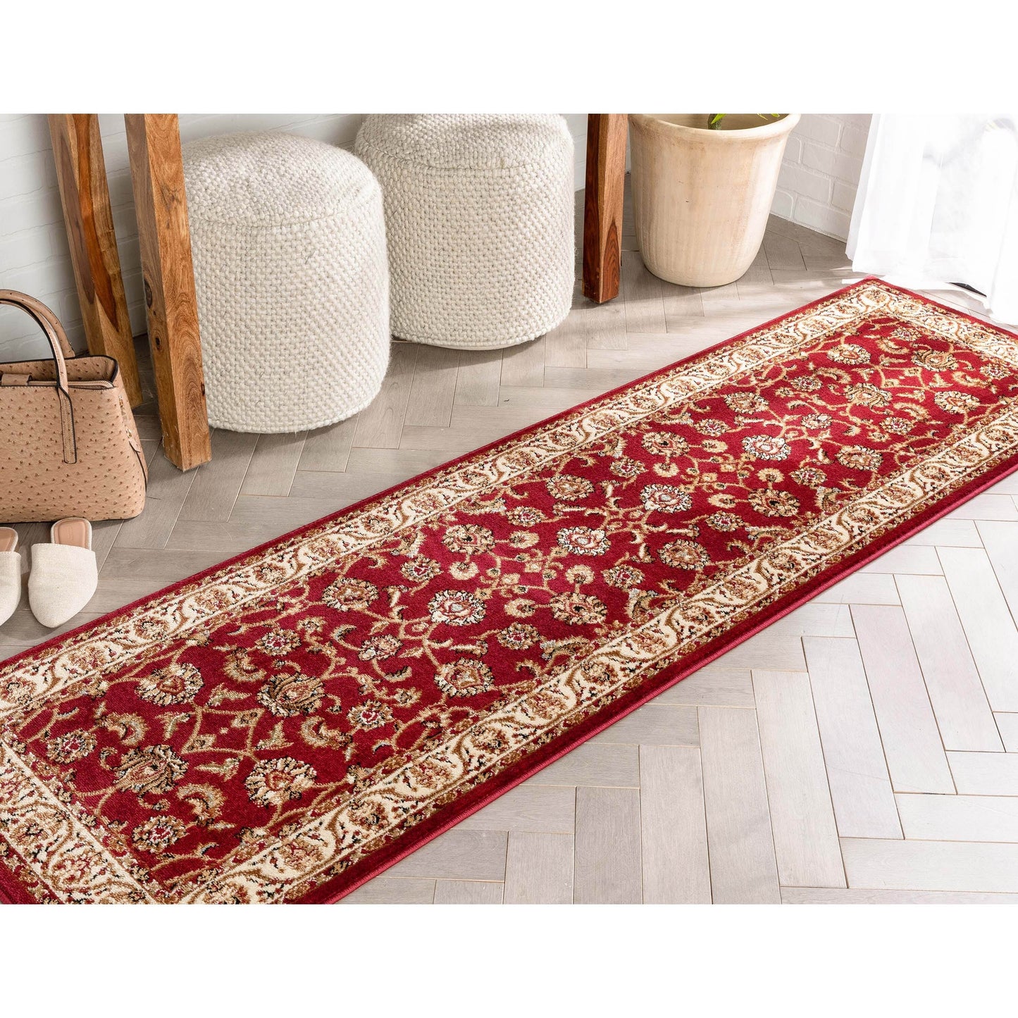 Tapis traditionnel oriental persan Barclay Sarouk bien tissé