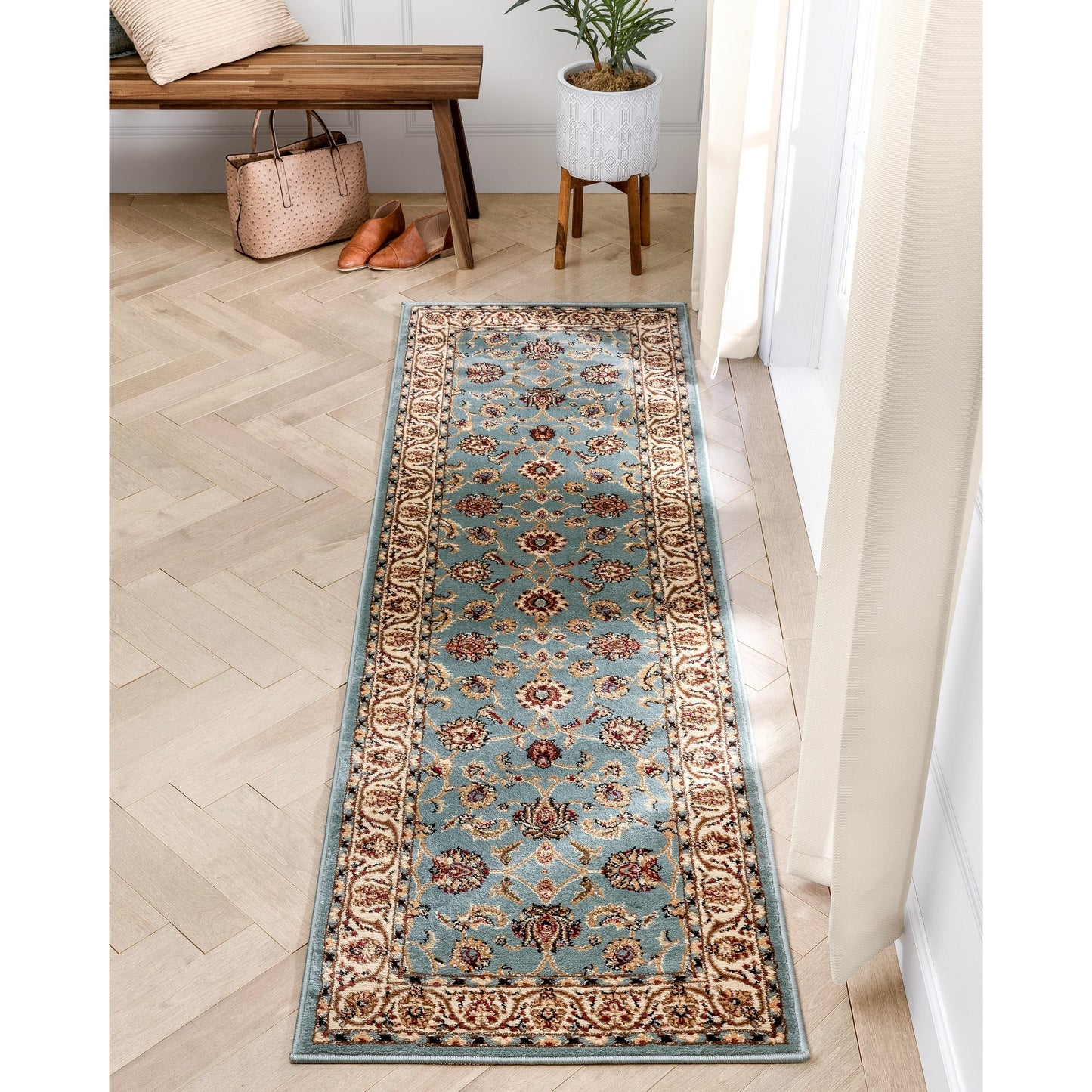 Tapis traditionnel oriental persan Barclay Sarouk bien tissé