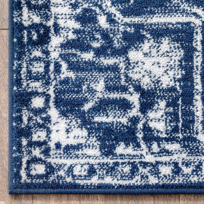 Tapis oriental bohème vintage à motif floral bien tissé Dazzle Disa