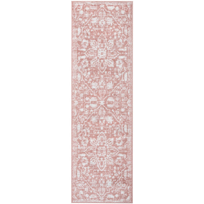 Tapis oriental bohème vintage à motif floral bien tissé Dazzle Disa