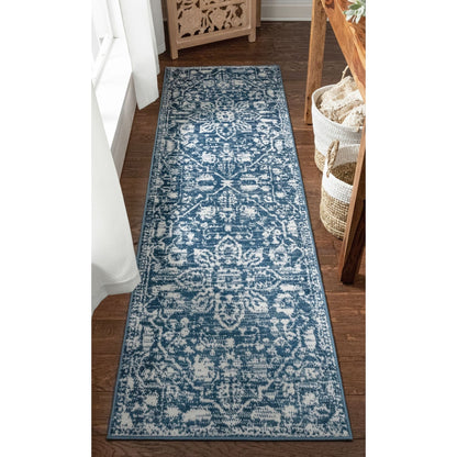 Tapis oriental bohème vintage à motif floral bien tissé Dazzle Disa