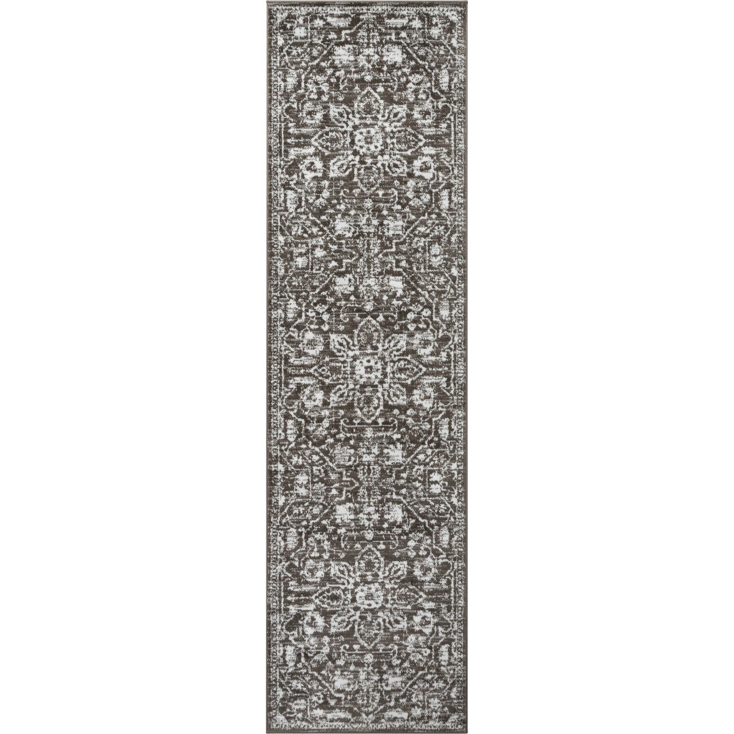 Tapis oriental bohème vintage à motif floral bien tissé Dazzle Disa