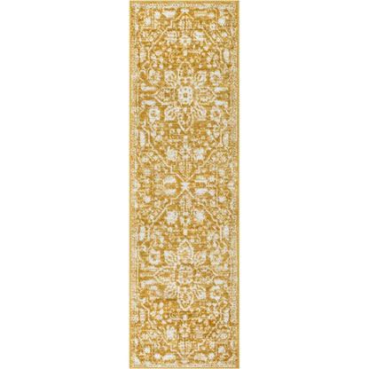 Tapis oriental bohème vintage à motif floral bien tissé Dazzle Disa