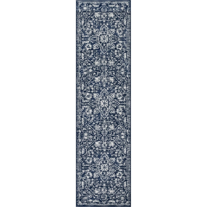 Tapis oriental bohème vintage à motif floral bien tissé Dazzle Disa