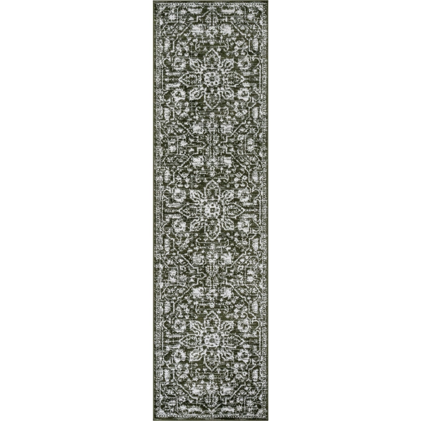 Tapis oriental bohème vintage à motif floral bien tissé Dazzle Disa