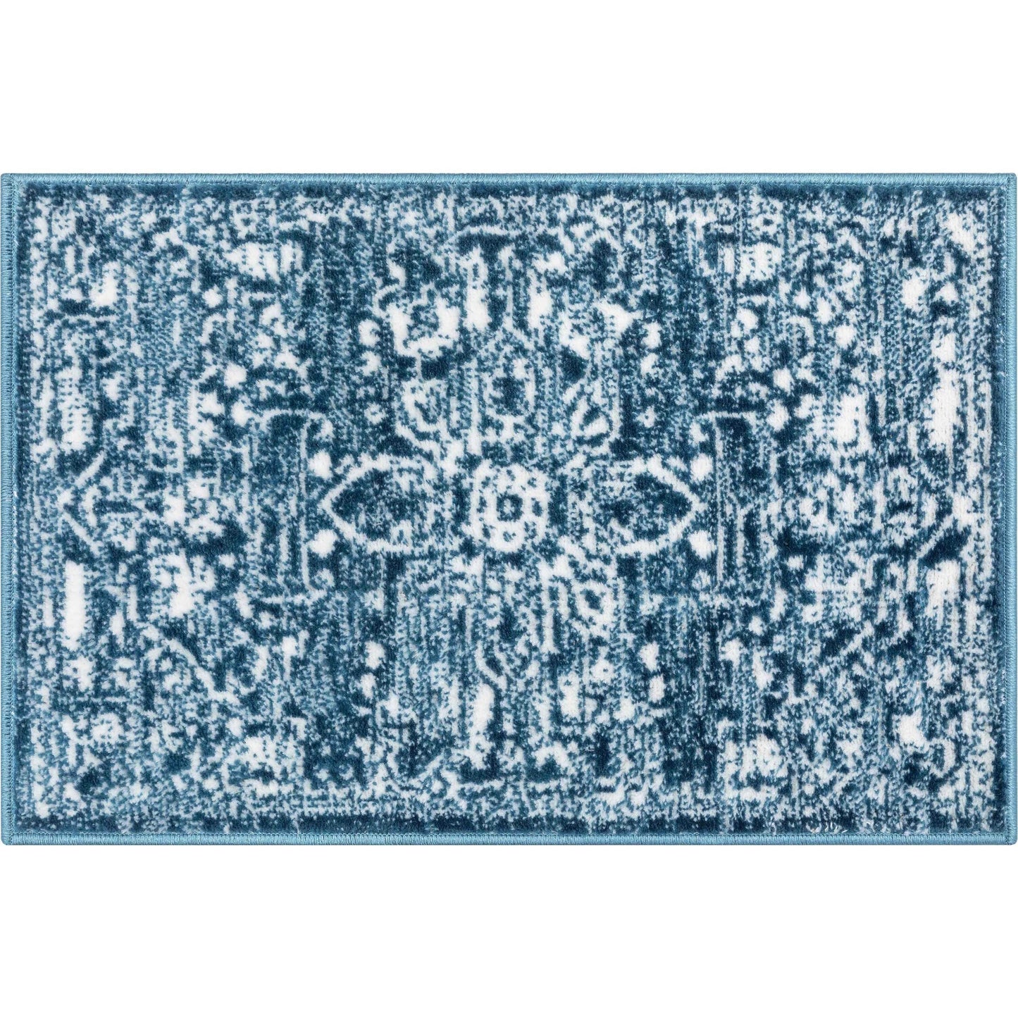 Tapis oriental bohème vintage à motif floral bien tissé Dazzle Disa
