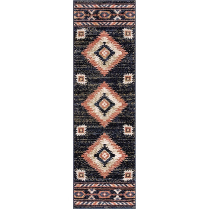 Tapis tribal du sud-ouest de Tulsa Lea bien tissé