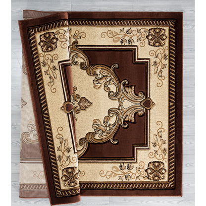 Tapis sculpté à la main Porch &amp; Den Curry