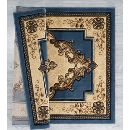 Tapis sculpté à la main Porch &amp; Den Curry