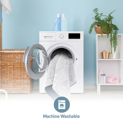 Tapis antidérapant lavable en machine à motif médaillon bohème vintage World Rug Gallery