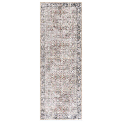 Tapis antidérapant lavable en machine, style vintage, World Rug Gallery