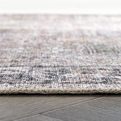 Tapis antidérapant lavable en machine, style vintage, World Rug Gallery