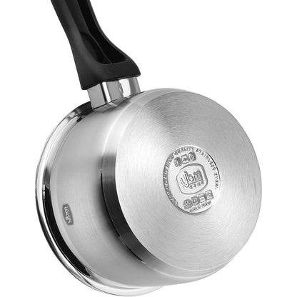 Marmite professionnelle YBM Home en acier inoxydable 18/10, compatible induction